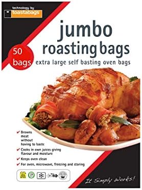 Toastabags Cookafish Borse Per Forno Per Pesce, Confezione 30 Pezzi, Trasparenti, 125x150cm