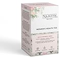 NAMHYA Ayurvedic PCOD PCOS 25 Green Tea Bags with Shatavari, Ashoka & Saffron - Supports Hormonal Balance, Estrogen Regulation & Menstrual Health - Natural Period Tea for Women Cramps - Unflavored