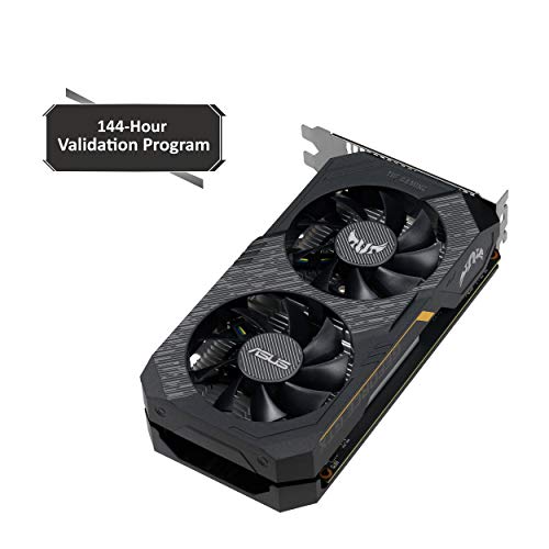 ASUS TUF Gaming NVIDIA GeForce GTX 1650 OC Edition Graphics Card (PCIe 3.0, 4GB GDDR6 Memory