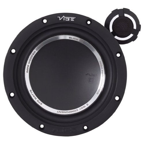 Vibe Slick 6c-V7 Component Speaker, Black