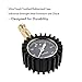 Leekoo Heavy Duty Mechanical 60PSI Tire Pressure Gauge with 2
