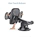 LSXD Car Mount Windshield/Dashboard Phone Holder with Quick Release Button and Stretchable Arm for iPhone X/iPhone 8/ iPhone 7 Plus/7/6, Samsung Galaxy Note and Most Smartphones - 6