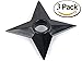 Oliasports Naruto Shuriken Throwing Star Real Size Plastic Costume (3 Pieces)