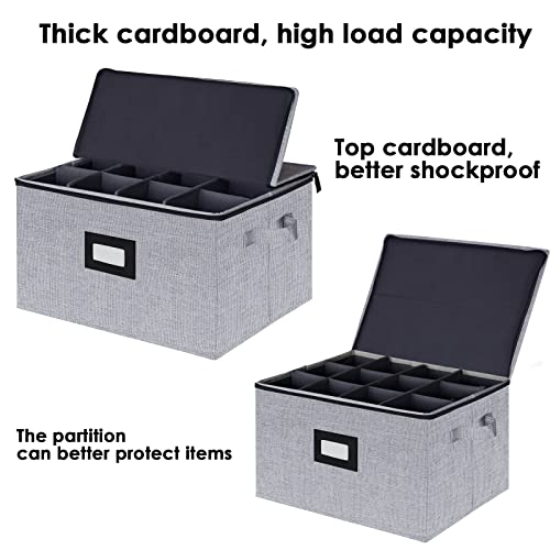 Stemware Storage Box,China Storage Containers Chest Boxes Holds 12 Wine