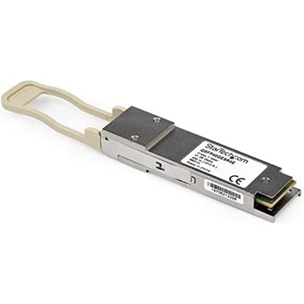 StarTech.com HPE 720187-B21 Compatible QSFP+ Module - 40GBASE-SR4 - 40GbE Multi Mode (MMF) Fiber Optic Transceiver - 40GE Gigabit Ethernet QSFP+ - MPO 150m - 850nm - DDM HPE BladeSystem, c-Class (720187-B21-ST)