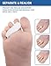 Hammer Toe Straightener, Gel Toe Crest Pad, Toe Corrector by Toe Glow, 2Pieces
