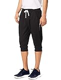Baleaf Men's 3/4 Capri Pants Three-Quarter Jogger Running