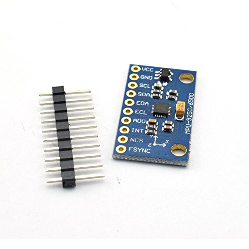ZYAMY MPU6500 6DOF 6-Axis Gyroscope Accelerometer Sensor Module For Arduino DIY Kit IIC I2C SPI Interface With Pins GY-6500