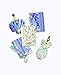 Lilly Pulitzer Passport Cover/Holder/Wallet with Card Slots, Mermaids Cove