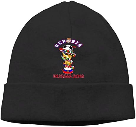 Serbai 2018 World Cup Cable Knit Skull Caps Thick Soft &amp; Spring Autumn Winter Beanie Hats for Women &amp; Men Cotton Hat Unisex Cap