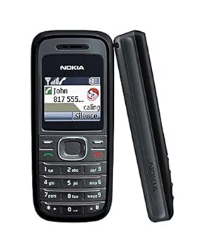 Nokia 1208 Black RH-105 Tasten Handy Schwarz Ohne Simlock