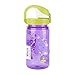Nalgene Kids On The Fly Water Bottle, Leak Proof, Durable, BPA and BPS Free, Carabiner Friendly, Reusable and Sustainable, 12 Ounces, Purple Hoot