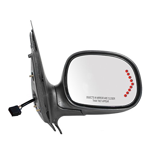 Fit System (61207F) Ford Expedition Passenger Side OE Style Replacement Mirror with LED Arrow Turn Signal