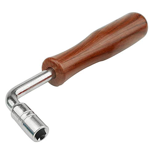 XLX Piano Tuning Fixing Tool 1pcs Tuning Wrench Hammer+ 2pcs Rubber Mute +2pcs Mute Handle + 1PCS Red Tapes Felt Strip Temperament Block Strip Piano Instrument Repair Tool - Thumbnail 5
