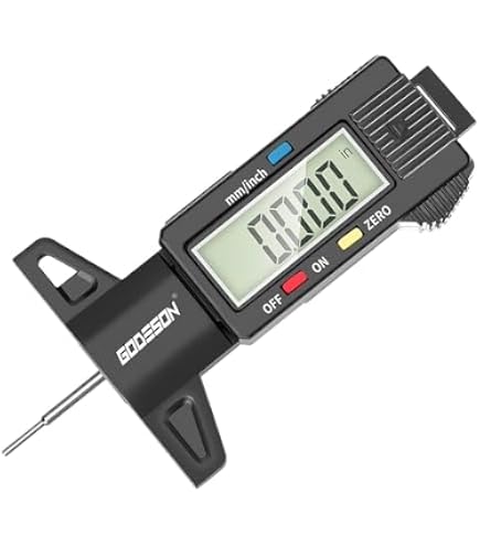 Jauge De Profondeur De Bandes De Pneus 0-20mm - Outil De Mesure Précise Et Portable Pour Voiture, Moto