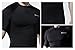 TSLA Men's UPF 50+ Quick Dry Short Sleeve Compression Shirts, Athletic Workout Shirt, Water Sports Rash Guard, BLM Edition Guard Black, X-Large