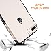 iPhone 7 Plus / 8 Plus Case, DTTO [Aureole Series] Style Clear Slim Fit Anti-Scratch Air-Cushion Protective Cover Soft TPU Gel Bumper 5.5 Inch Back Case for Apple iPhone 7 Plus / 8 Plus, Dark Black