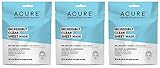 Acure Incredibly Clear Sheet Mask (Pack of Three) with White Willow, Cucumber, Oat Bran Extract. .676 fl. oz, 20ml