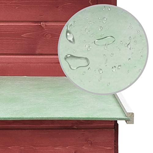 vidaXL Kiefer Tanne Massiv Hühnerkäfig Rot Hühnerstall Hühnerhaus Hasenstall – Bild 7