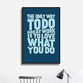 Framed Canvas Wall Art for Living Room, Bedroom Quotes Canvas Prints for Modern Home Decoration Ready to Hang - 16"x24" inches