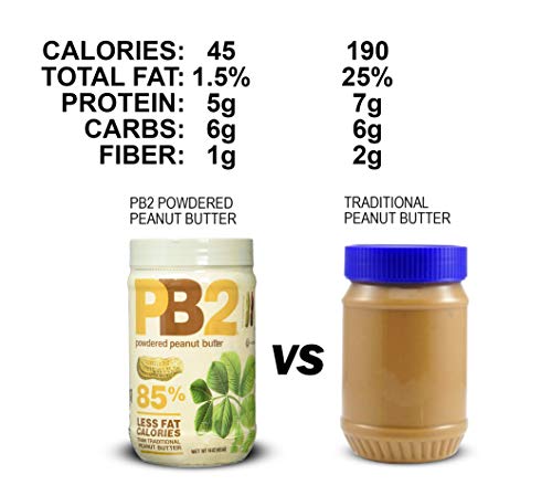 PB2 Bell Plantation Peanut Butter, 16 Ounce, Pack of 3