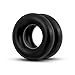 Blush Novelties Stay Hard Oversized Donut Cock Rings, Stretchy Stamina Increase Penis Ring for Longer, Harder, Bigger Erections, Adds Girth, ED Support, Pleasure Enhancing Sex Toy for Men & Couples