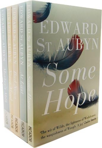 Edward St Aubyn Patrick Melrose Novels 5 Books Collection Pack Set RRP: £39.95 (Mothers Milk, Never Mind, Bad News, At Last, Some Hope)