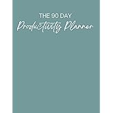 90 Day, Undated, Productivity Planner | Daily, Weekly, Monthly Views