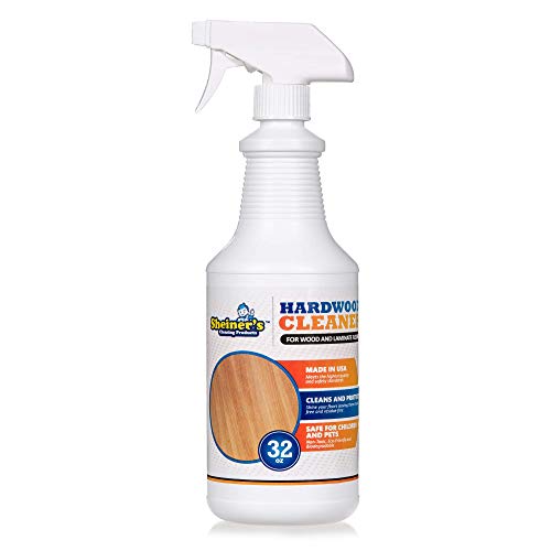 Sheiner's Hardwood Floor Cleaner for Deep Cleaning of Wood, Laminate, Natural and Engineered Flooring, Ready-to-Use, pH Neutral and Non Toxic, Safe for All Surfaces, 32 Oz (Renewed) - Thumbnail 6