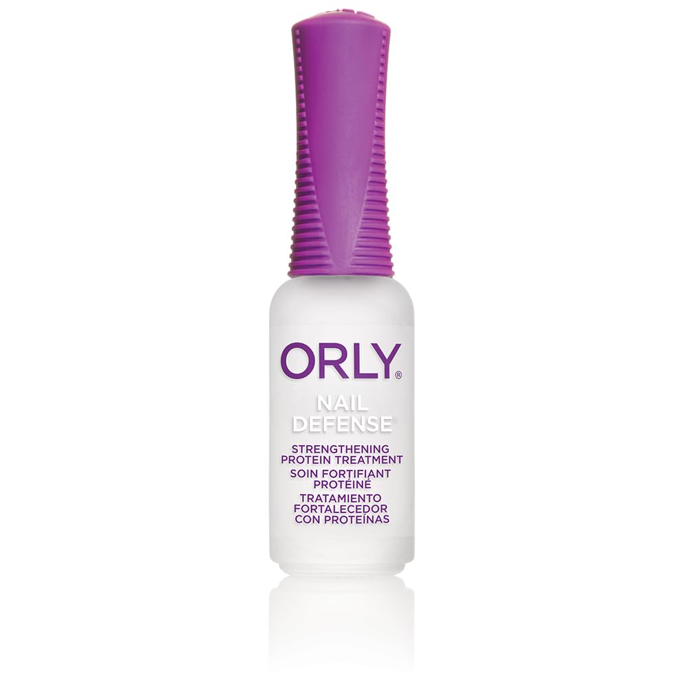 ORLY Nail Defense For Weak, Brittle Nails | Protein-Powered Formula To Repair Splitting, Peeling Nails | Strengthens & Restores Natural Nail Health (9ML)