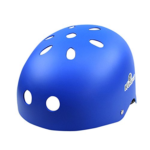 Kids Adult BMX Bicycle Bike Cycling Scooter Ski Skate Skateboard Protect Helmet (Blue)
