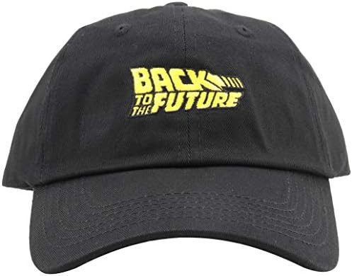 Back to The Future Hat Dad Hat Marty's 80s Time Travel Machine Baseball Cap