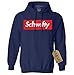 NuffSaid Let's Get Schwifty Premium Hooded Sweatshirt - Unisex Hoodie (2XLarge, Sport Grey)