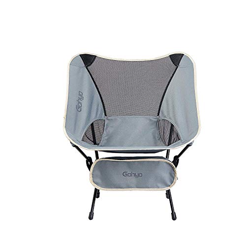 Gohyo Outdoor Ultralight Portable Folding Chairs with Carry Bag Heavy Duty 330lbs Capacity Camping Folding Chairs Beach Chairs