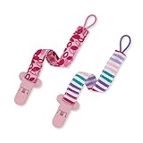 Born Free Bliss Pacifier Holder, 2-Pack (Pink)