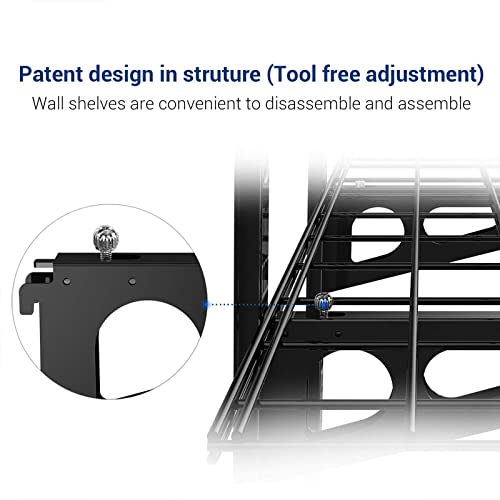 FLEXIMOUNTS 3Tier 1x4ft Garage Storage Wall Shelving 12inchby48