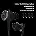 Scenes Lifelike VR Recording Headphones with Built-in Binaural 3D Audio Microphones ASMR, in-Ear Earbuds, Apple iOS ONLY, No Extra App Needed, Black