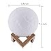 Moon Lamp, Slopehill 3D Moon Light Lamps LED 3 Colors Tapping Control with USB Charging, Home Decorative Lights Baby Lamp Best Gift for Kids Lover Birthday Christmas Gifts(5.9 Inch)