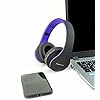 PowerLocus-Wireless-Bluetooth-Over-Ear-Stereo-Foldable-Headphones-Wired-Headsets-Noise-Cancelling-with-Built-in-Microphone-for-iPhone-Samsung-LG-iPad-Purple PowerLocus Wireless Bluetooth Over-Ear Stereo Foldable Headphones, Wired Headsets Noise Cancelling with Built-in…