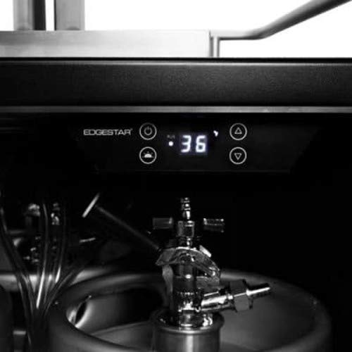 EdgeStar Full Size Dual Tap Tower Cooled BuiltIn Kegerator on Galleon