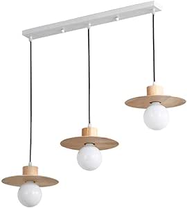 ZJP-dzsw Luz de Techo Troncos Lámparas de araña Simples nórdicas