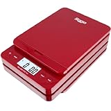 SAGA 0.1 oz. to 86 lb. Digital Postal Scale, Red