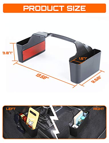 Savadicar-GT-2-Shifter-Storage-Box-Gear-Shift-Console-Side-Tray-Organizer-for-2018-2021-Jeep-Wrangler-JL-JLU-Gladiator-JT-Truck-Interior-Storage-Accessories-Black-1-PCS-Upgraded-Version
