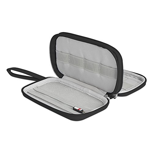 BUBM Digital Storage Bag Electronic Accessories Bag Hard Drive Organizers Earphone Cables USB Flash Drives Travel Case (Black)