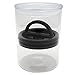 Planetary Design Airscape Glass Coffee and Food Storage Canister, 64 oz - Patented Airtight Lid Preserves Food Freshness - Two Way Valve Releases CO2