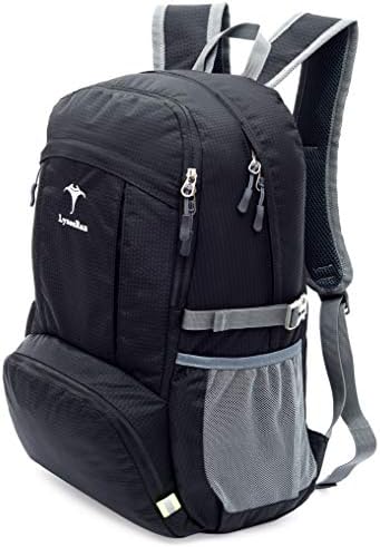 LyneeRan Lightweight Packable Durable Travel Hiking Backpack Daypack,37L Multicompartment Foldable Backpack,Ultralight Outdoor Sport Backpack for Men and Women