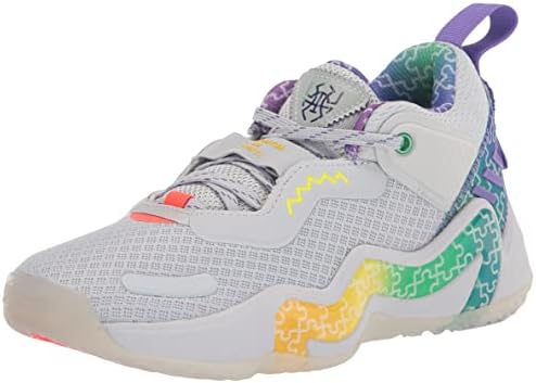 Amazon.com | Adidas Unisex-Child D.O.N. Issue 3 Clear Grey  display picture 3
