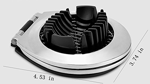 Egg Cutter,Stainless Steel Wire Egg Slicer,A Great Egg Cutter For Hard Boiled Eggs.