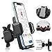 Air Vent Phone Holder for Car,Car Vent Phone Mount, Cell Phone Car Mount, Adjustable Air Vent Hook Clip Cradle Compatible iPhone 11 Pro Max XR XS Max Xs X 8 7 6Plus,Galaxy S10 S10+ S9 Note 9 Lg Etc.