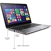HP EliteBook 840 G1 14-inch Ultrabook (Intel Core i5 4th Gen, WiFi, WebCam, Windows 10 Professional 64-bit) With…